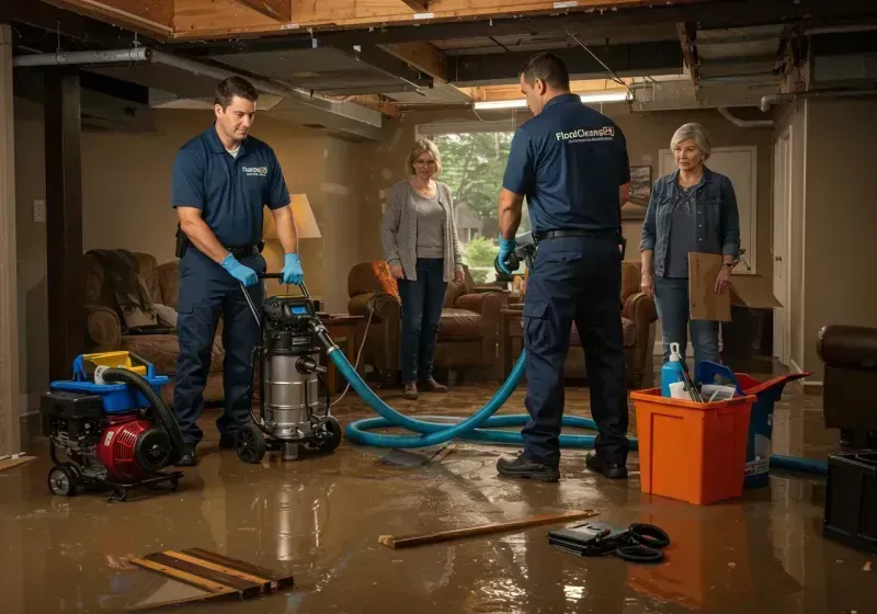 Basement Water Extraction and Removal Techniques process in Banner Hill, TN